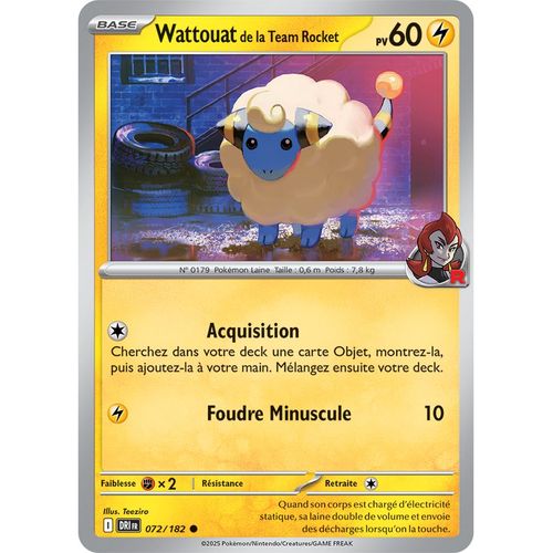 Wattouat De La Team Rocket - 072/182 - Rivalites Destinees