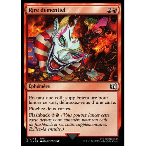 Rire Démentiel - Magic - Final Fantasy Vf - C - 143