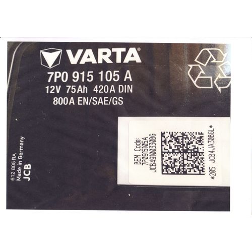 Batterie Varta