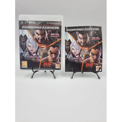 Jeu Playstation 3 Fighting Edition (3 Jeux Inclus) Tekken Tag Tournament + Soulcalibur V (5) + Tekken 6 En Boite, Complet