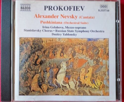 Cd Prokofiev, Alexandre Nevsky, Yablonsky, Naxos