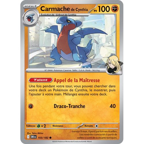 Carmache De Cynthia - 103/182 - Rivalites Destinees
