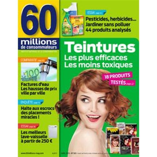 60 Millions De Consommateurs - 503 - Avril 2015