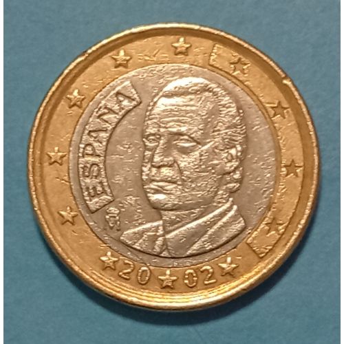 Pièce De 1 Euro Espagne 2002