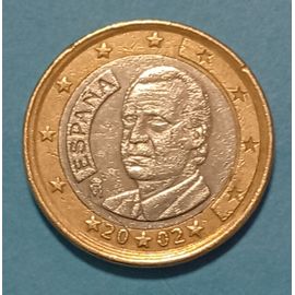 Pièce De 1 Euro Espagne 2002