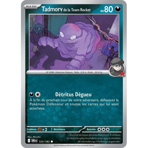 Tadmorv De La Team Rocket - 123/182 - Rivalites Destinees