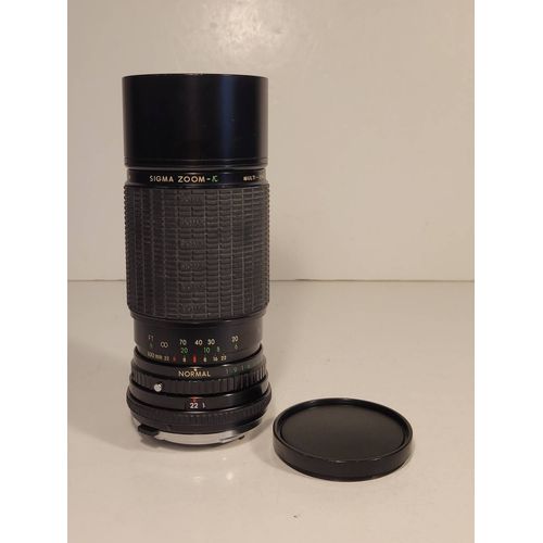 Sigma 100-200 1:4.5 Zoom-K - 100 mm 200mm f/4,5 - Monture Olympus OM