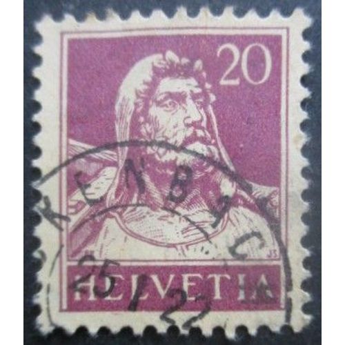 Suisse N°162 Guillaume Tell Oblitéré
