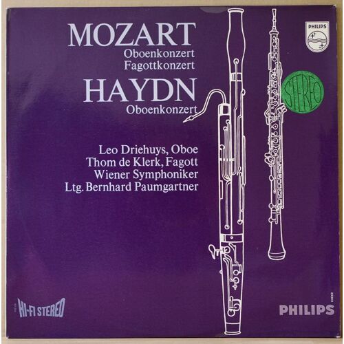 Haydn : Oboenkonzert C Dur - Mozart : Oboenkonzert C Dur - Fagottkonzert B Dur