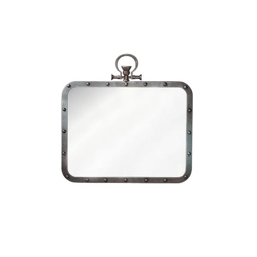 Miroir rectangulaire style industriel