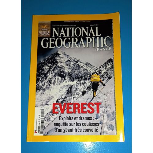 National Geographic France N° 166 - Juillet 2013 -  Sommaire Lisible Sur 2 Photos