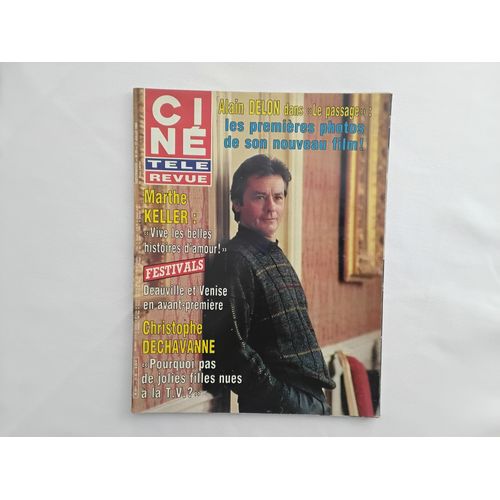 Cine Revue N° 29 Du 17 Juillet 1986 : Alain Delon- - Article Dechavanne / Film La Cage Aux Vices / Dane Witherspoon / Jane Mansfield /