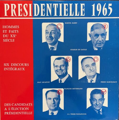 Vinyle Présidentielle 1965