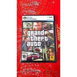 Grand Theft Auto Iv, Jeu Pc Dvd, Version Française, 18+ Ans,Vendu Par Blaspo