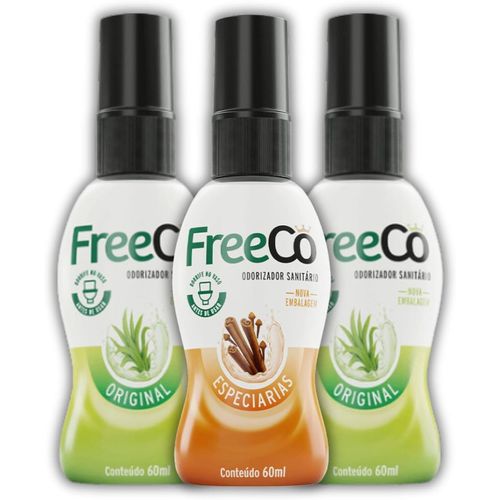 ytseazn-Freeco Lot De 3¿Bloqueur D'Odeurs Wc¿Spray Naturel Et Efficace¿Fraîcheur Longue Durée¿Idéal Pour Maison,Bureau Et Restaurants¿Parfum Agrumes-Épices