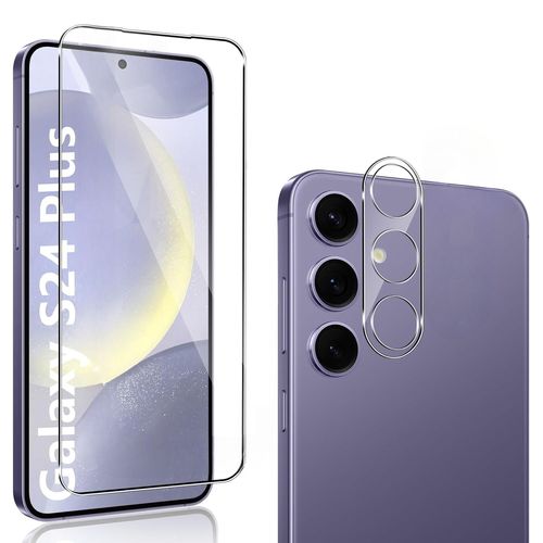 Verre Trempe Et Protection Camera Arriere Transparent Pour Samsung Galaxy S24 Plus Little Boutik©