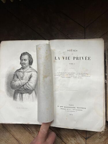 Honoré De Balzac - ?uvres Complètes En 20 Volumes In-8° (22,5 Cm X 14 Cm) - Veuve Alexandre Houssiaux 1874 - Édition Brochée