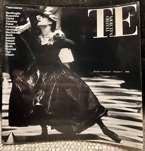 Teatro In Europa - Teatrodanza Panorama Internazionale (En Italiano)