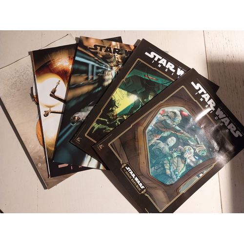 Lot 5 Magazines Star Wars Insider (N°219 À 224)- Magazine En Anglais
