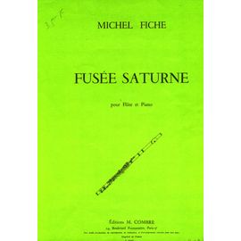 Partition Flûte-Piano Fusée Saturne De Michel Fiche
