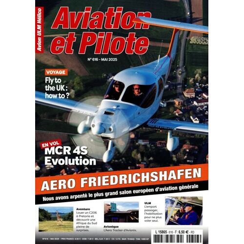 Aviation Et Pilote 616 En Vol Mcr 4s Evolution / Aero Friedrichshafen