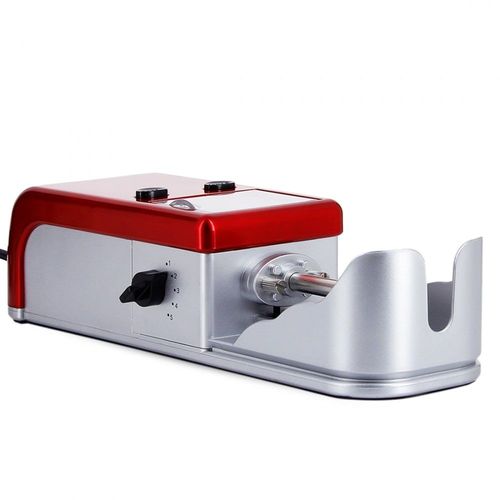 machine à tuber électrique rouge