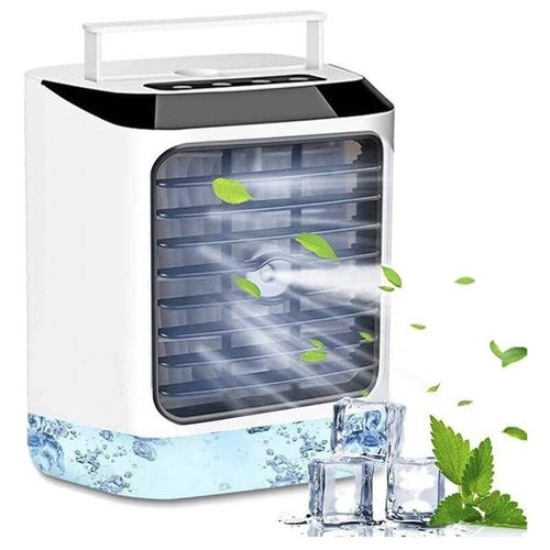 Refroidisseur d'air par évaporation Portable Mini climatiseur USB petit espace personnel 4 en 1 climatiseur humidificateur
