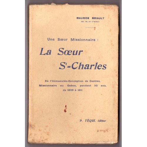 Une Soeur Missionnaire La Soeur Saint Charles