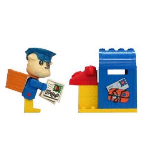 LEGO Fabuland 3793 : Boris le facteur au bureau de poste