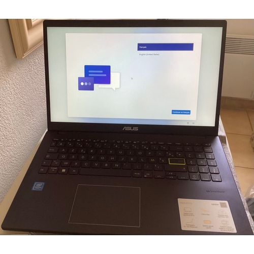Asus Vivobook 15 E510MA - 15.6" Intel Celeron - Ram 4 Go - SSD 128 Go