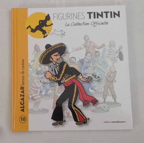 Fascicule De La Collection Officielle Des Figurines Tintin Le N10 Alcazar Lanceur De Couteau