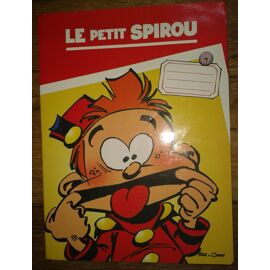 Cahier Le Petit Spirou 80 Pages Format 24x32 Avec 2 Pages De Bd