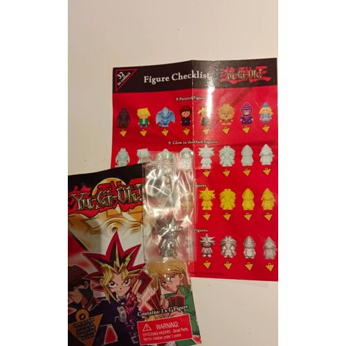 Mini Figurine Yu Gi Oh Argentée, Silver
