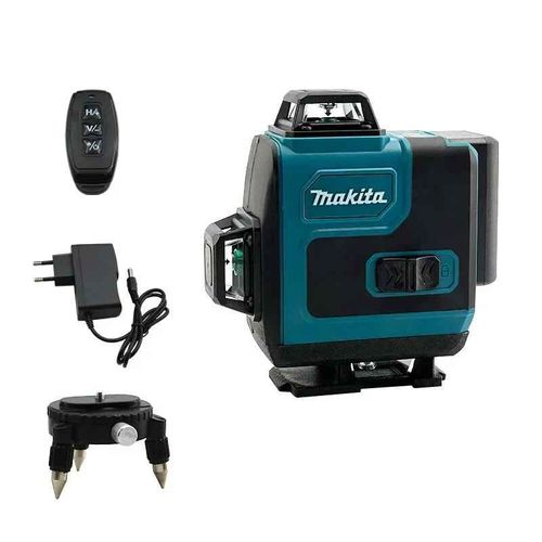 Makita niveau Laser 16 lignes ligne verte auto-nivelant 360 croix verticale faisceau vert Super puissant Portable de haute précision - Type EU