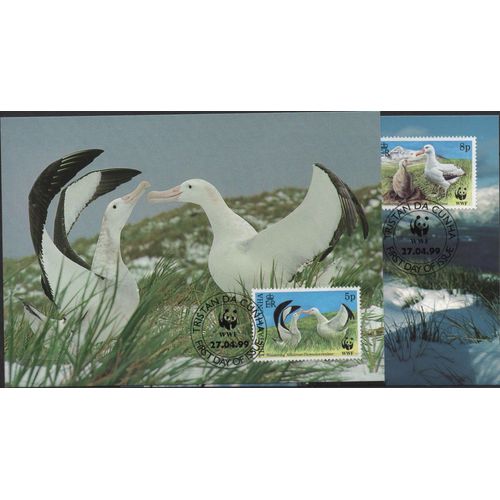 Tristan Da Cunha Cartes Animaux : Les Albatros 1999