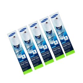 Lot de 5 Filtres à eau d'origine Réfrigérateur congélateur (DA29-10105J HAIER AEG DAEWOO GRUNDIG FRIGIDAIRE BLOMBERG ELECTROLUX SAMSUNG DE DIETRICH BOSCH SIEMENS BEKO CONTINENTAL EDISON)