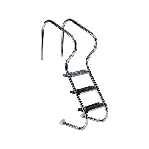 Echelle résidentielle pour piscine - 4 marches inox