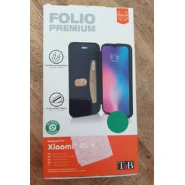 Etui Coque Noir Folio Pour Xiaomi Mi9