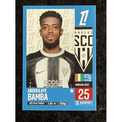 Vignette Panini Foot France 2024 2025 N°17 : Abdoulaye Bamba