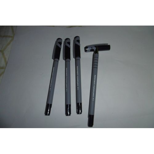 Stylo À Bille Flexgrip Noir Papermate Lot De 4