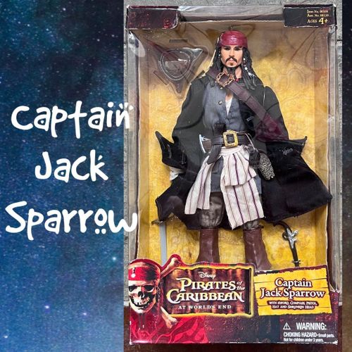Figurine Disney. Jack Sparrow. Pirates Des Caraïbes 2007 Zizzle