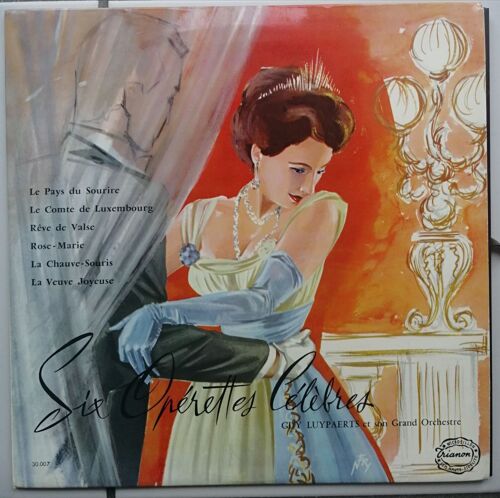 33 Tours Six Opérettes