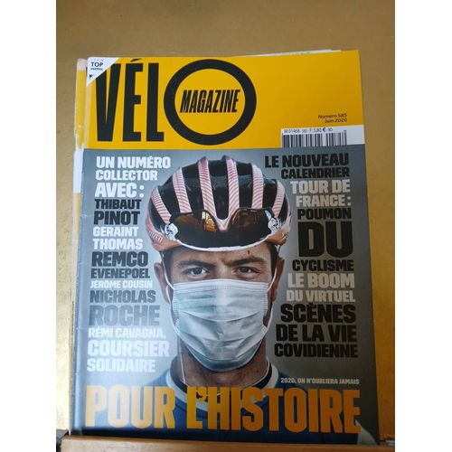 Velo Magazine N°585 06/2020 Pour L'Histoire Boom Du Vrituel