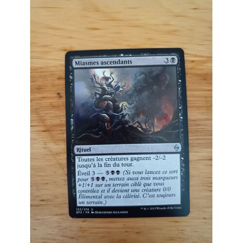 Rising Miasma // Miasmes Ascendants (La Bataille De Zendikar)