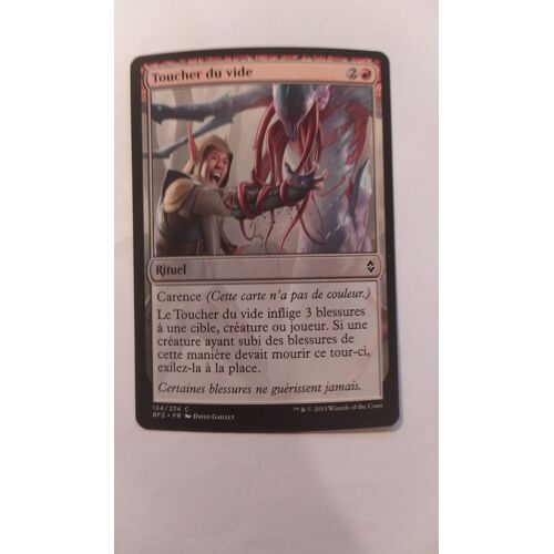 Touch Of The Void // Toucher Du Vide (La Bataille De Zendikar)