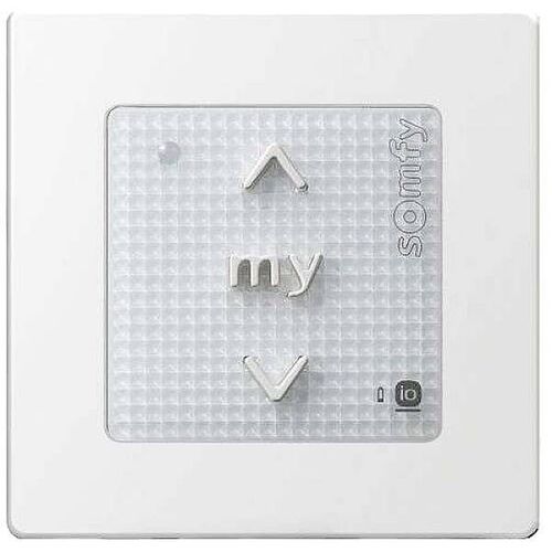 Smoove Origin IO Somfy Emetteur Mural 1 Canal Blanc SOMFY 1811066