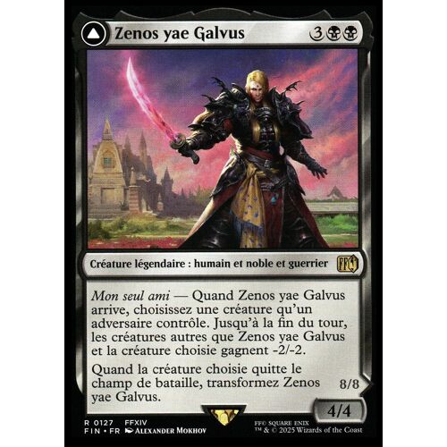 Zenos Yae Galvus / Shinryu Transcendant - Magic - Final Fantasy Vf - R - 127 - Recto/Verso