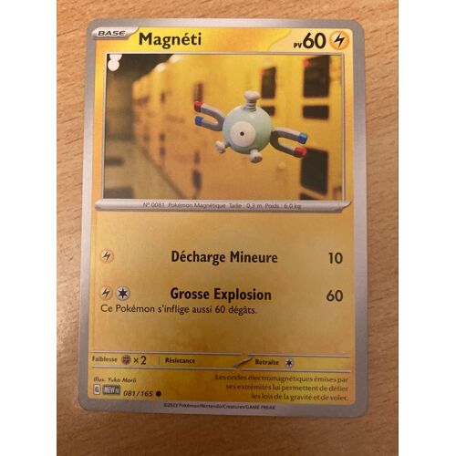 (2033) Magnéti 81/165 Pokemon
