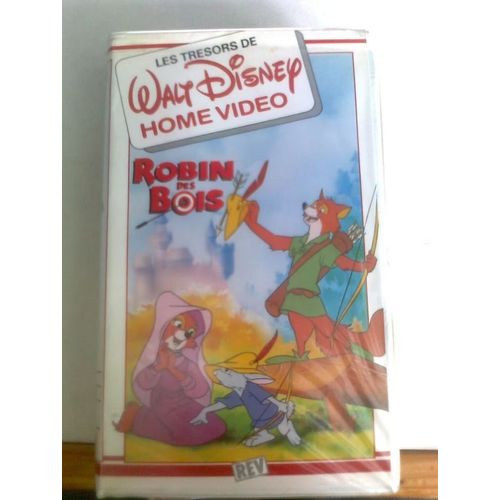 Cassette Vidéo Vhs - Robin Des Bois - Les Trésors De Walt Disney