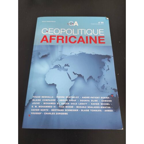 Géopolitique Africaine N°44